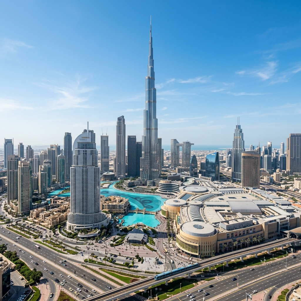 Dubai (Burj Khalifa Skyline)