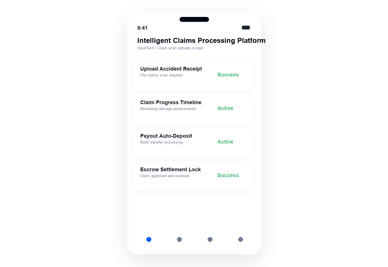 Claims management mobile platform