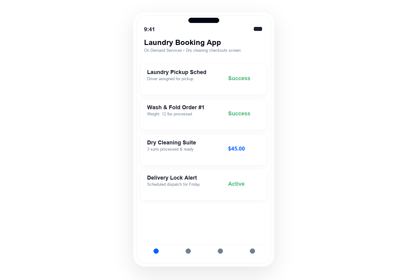 On-demand Laundry & Dry Cleaning