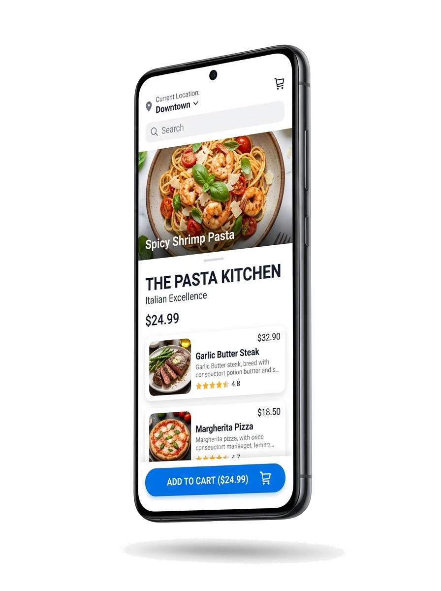 Customer App (Android + iOS)
