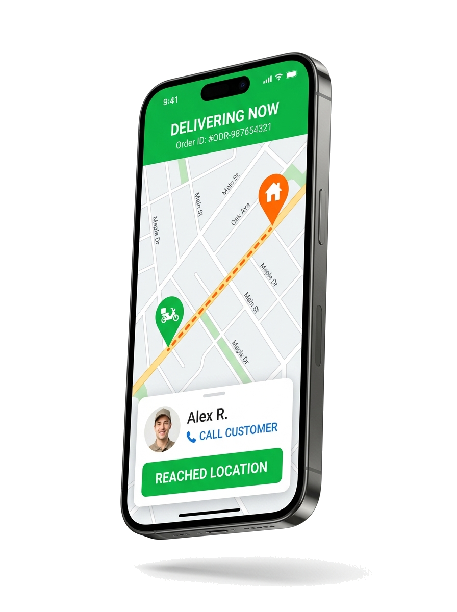 Delivery Boy App (Android)